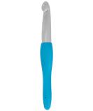 Amour Crochet Hook 15mm Blue & White - Clover Needlecraft - Buy Online on GoSupps.com