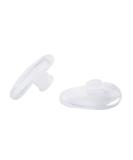 Baixia Soft Oval Silicone Nose Pads for Glasses - Transparent 5 Pairs | Comfort & Grip for Eyewear - Buy Online on GoSupps.com