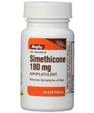 Simethicone 180mg Softgels Anti-Gas 6 Pack - Rugby Generic for Phazyme Ultra Strength 360 ea - Buy Online on GoSupps.com