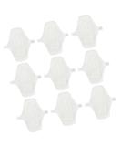 Reusable Menstrual Pads 9pcs | Washable Mama Cloth Pads | Cotton Reusable Napkins | Feminine Pads for Pregnant Women | Pack of 9 - Buy Online on GoSupps.com
