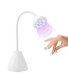 UV LED Nail Lamp with Smart Sensor | Portable Cordless Mini Dryer for Quick Gel Polish Curing - Perfect for Home & Salon Use - Buy Online on GoSupps.com