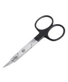 Nose Ear Hair Grooming Scissors - Men's Beard and Mustache Trimming Tool - Facial Hair Clippers and Eyebrow Scissors - Precision Hair Removal Scissor (Black) - Buy Online on GoSupps.com