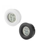 POPETPOP 5pc Mini Digital Reptichip Celsius Meter Round Humidity Temperature Gauge Hygrometer Indoor Humidity Reptile Pet Temperature Meter Celsuis Glass Moisturizer Electronic Black 4.5X1.5CM - Buy Online on GoSupps.com