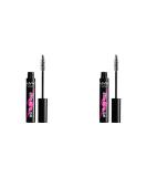 Nyx Professional Makeup Worth the Hype Mascara - Voluminous & Long-Lasting Lashes Jojoba Oil Infused Black (2 Pack) - International Shipping Available - Buy Online on GoSupps.com