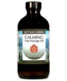 Buy Vata Massage Oil - Ayurvedic Calming Body Oil with Lemongrass & Sesame | 8 Oz Tattva's Herbs - Buy Online on GoSupps.com