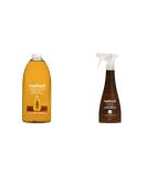 Method Wood Floor Cleaner Almond 739ml (Pack of 1) & Wood Polish Spray Floor Cleaner For Wood Almond 354 ml 2 Litres + Wood Polish Spray - Buy Online on GoSupps.com