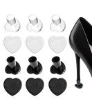 SooGree High Heel Cap Protectors - 6 Pairs Heart Shaped | Anti-Slip & Protects High Heel Shoes from Bricks - Women's Heel Repair Caps - Buy Online on GoSupps.com