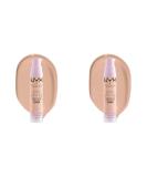 NYX Professional Makeup Covering Serum 2 Pack | Natural Finish & Medium Opacity | Bar with Me Concealer Serum | 9.6 ml Each - Light - Buy Online on GoSupps.com