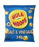 Hula Hoops Salt & Vinegar 32 X 34G Potato Rings Full Box - Buy Online on GoSupps.com