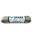 Derby Laces Silver 108 Inch Spark Skate Lace for Roller Derby, Hockey, Ice Skates & Boots - Buy Online on GoSupps.com
