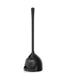 Uptronic All-Angle Toilet Plunger with Holder - Heavy Duty Black Plunger for Bathroom - Buy Online on GoSupps.com