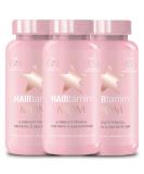 HAIRtamin MOM Vegan Prenatal & Postnatal Vitamins - Hair Skin & Nails Support with Biotin Zinc & Iron | 3-Pack (30 Capsules - Buy Online on GoSupps.com