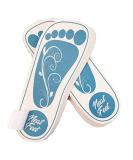 50 ft Premium Disposable Spray Tanning Feet Pads - Pack of 25 Pairs - Buy Online on GoSupps.com