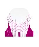 Profico 100 Pieces Self-Adhesive Nail Extension Stencils - Gel & Acrylic Modeling Template - Pink Nail Art - Buy Online on GoSupps.com