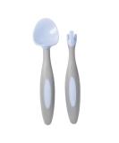 Bubblegum Toddler Cutlery Set - Unique Fork and Spoon - Buy Online on GoSupps.com