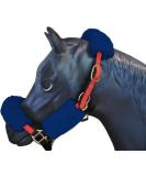 Angel Reitsport Halfter Set (4-pc.) - Includes Nasal Sauce Neck Saver & Cheek Covers | 12 Lambskin Color Options | International Shipping Available - Buy Online on GoSupps.com