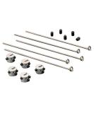 Rolyan Adjustable Outrigger Replacement Kit - Finger Flexion Control Rods & Tip Protectors for Hand Therapy & Rehabilitation - Buy Online on GoSupps.com