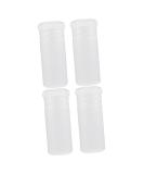 FRCOLOR 4-Piece Shaving Brush Set | Travel Case & Storage | Adjustable Plastic Container for Men | Durable & Transparent Boxes | 5.5x5.5cm - Buy Online on GoSupps.com