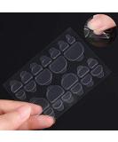 240PCS Transparent Invisible Nail Sticker | Waterproof Double-Sided Adhesive Toenail Sticker - Buy Online on GoSupps.com