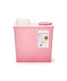 Monoject 8 Qt. Sharps Disposal Container - Chimney-Top, Red | 8881676285 - Buy Online on GoSupps.com