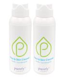 Buy Purefypro Hand and Skin Cleanser 100ml 2pk - Deep Cleansing Aersol Spray with Hypochlorous Technology | Non-Irritating & No Residue - Buy Online on GoSupps.com