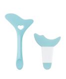 SUMETHING 3-in-1 Reusable Eye Stencils Makeup Tool - Easy Eyelash, Eyeshadow, and Eyeliner Applicator Guide - Ideal for Mascara Brush and Eyelash Grooming - Blue - Buy Online on GoSupps.com