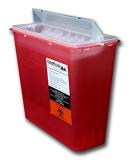 5 Quart OakRidge Products TouchFree Sharps Disposal Container - Buy Online on GoSupps.com
