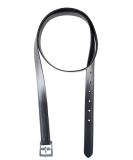 PFIFF 102695 Synthetic Black Stirrup Leathers - Durable 140 cm Straps for Equestrian Use | International Shipping - Buy Online on GoSupps.com