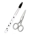 Denco Beautiful Brows Spoolie and Scissors Set - Perfect for Brow Grooming - Buy Online on GoSupps.com