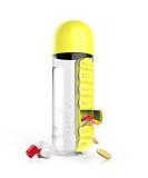Buy Lucky Bamboo 2 in 1 Daily Medicine Box & Sports Water Bottle - 7 Days Pill Organizer (Yellow) for International Shipping - Buy Online on GoSupps.com