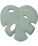 Loulou Lollipop Silicone Teether for Teething Baby Boy and Girl - Monstera Seafoam - Buy Online on GoSupps.com