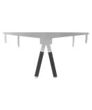 Three-Point Positioning Eyebrow Ruler - Portable Stainless Steel Caliper Tool for Accurate Measurements - Buy Online on GoSupps.com