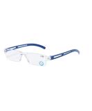 Kokobin Frameworkless Reading Glasses | Anti Blue Light Visual Aid for Men & Women | +1.5 Diopters Blue - Buy Online on GoSupps.com