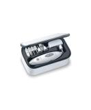 Sanitas SMA 35 Electric Manicure/Pedicure Set - 7 Nail Care Attachments - White/Silver | International Shipping Available - Buy Online on GoSupps.com