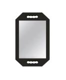 Rimosy Lightweight Handheld Mirror - Double Handle Mirror for Barbers, Salons, and Beauticians - Black Foam Handle, Easy to Carry & Hold - Ideal for Haircuts & Make-up - Buy Online on GoSupps.com