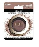 Milani Bella Eyes Gel Powder Eyeshadow  Bella Charcoal  0.05 Ounce - Buy Online on GoSupps.com