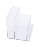 Fityle 13 Holes Nail Drill Bits Holder Stand Organizer - Clear | 10.3cm Height, 10.5cm Width, 9.6cm Bottom Length - Buy Online on GoSupps.com