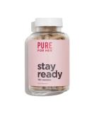 Pure for Her Vegan Original Stay Ready Fiber Supplement for Women - Digestive Support with Aloe Vera - 160 Capsules - Buy Online on GoSupps.com
