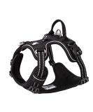 Truelove No-Pull Dog Harness - Reflective Adjustable Soft Padded Pet Vest with Handle | TLH56512 L Black - International Shipping Available - Buy Online on GoSupps.com