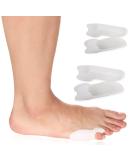 Pedimend Silicone Gel Pinky Toe Bunion Protector - Gel Bunionette Pad - Tailor's Bunion Sleeve - Reduces Toe & Foot Discomfort - Unisex - Foot Care (Tailor's Bunion Protector 2PAIR - 4PCS) Tailor's Bunion Protector 2PAIR - 4PCS - Buy Online on GoSupps.com