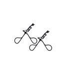 Buy WOIWO 2PCS Black Stainless Steel Eyelash Curler - Professional Cosmetic Tool with PP Silicone Cushion for Perfect Curls | International Shipping Available - Buy Online on GoSupps.com