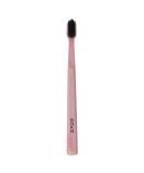 Boka Classic Activated Charcoal Toothbrush - Soft Pink | Eco-Friendly Oral Care - Buy Online on GoSupps.com