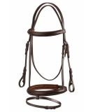 Start Simple Bridle Horse with Reins | Premium Leather Bridles for Shetty Pony Thoroughbred & Warmblood | 19mm English Combined Breeches - Buy Online on GoSupps.com