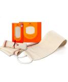 Carenesse Natural Body Peeling Set - Eco-Friendly Exfoliating Glove & Hammam Belt for Effective Skin Care | Chemical-Free & Plastic-Free Exfoliation - Buy Online on GoSupps.com