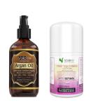 VoilaVe Organic Moroccan Argan Oil - Skin, Nails & Hair Growth - Face Moisturizer with Vitamin E - Women's Face & Neck Lotion - Buy Online on GoSupps.com