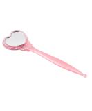 Lurrose Eyebrow Razor & Shaver with Heart Mirror - Eyebrow Trimmer & Eyelash Comb for Women (Pink) | International Shipping Available - Buy Online on GoSupps.com