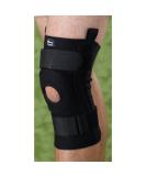 Medline Knee Support - Removable U-Buttress Open Patella 4-Way Stretch Neoprene XL (16-18 Inch) Black - International Shipping Available - Buy Online on GoSupps.com