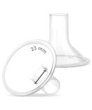 Maymom MyFit 23mm Medium Two-Piece Breastshield - Compatible with Medela Breast Pump - Hands-Free Bra Ideal - 2pc Pack - Buy Online on GoSupps.com