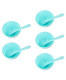 5 Sets Plastic Facial Mask Mixing Bowl & Spatula - DIY Skin Care Kit for Home & Salon Use - Buy Online on GoSupps.com
