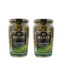 French Extra Fine Gherkins Maille-Cornichons Extra Fins- 2 x 220 gr - Buy Online on GoSupps.com